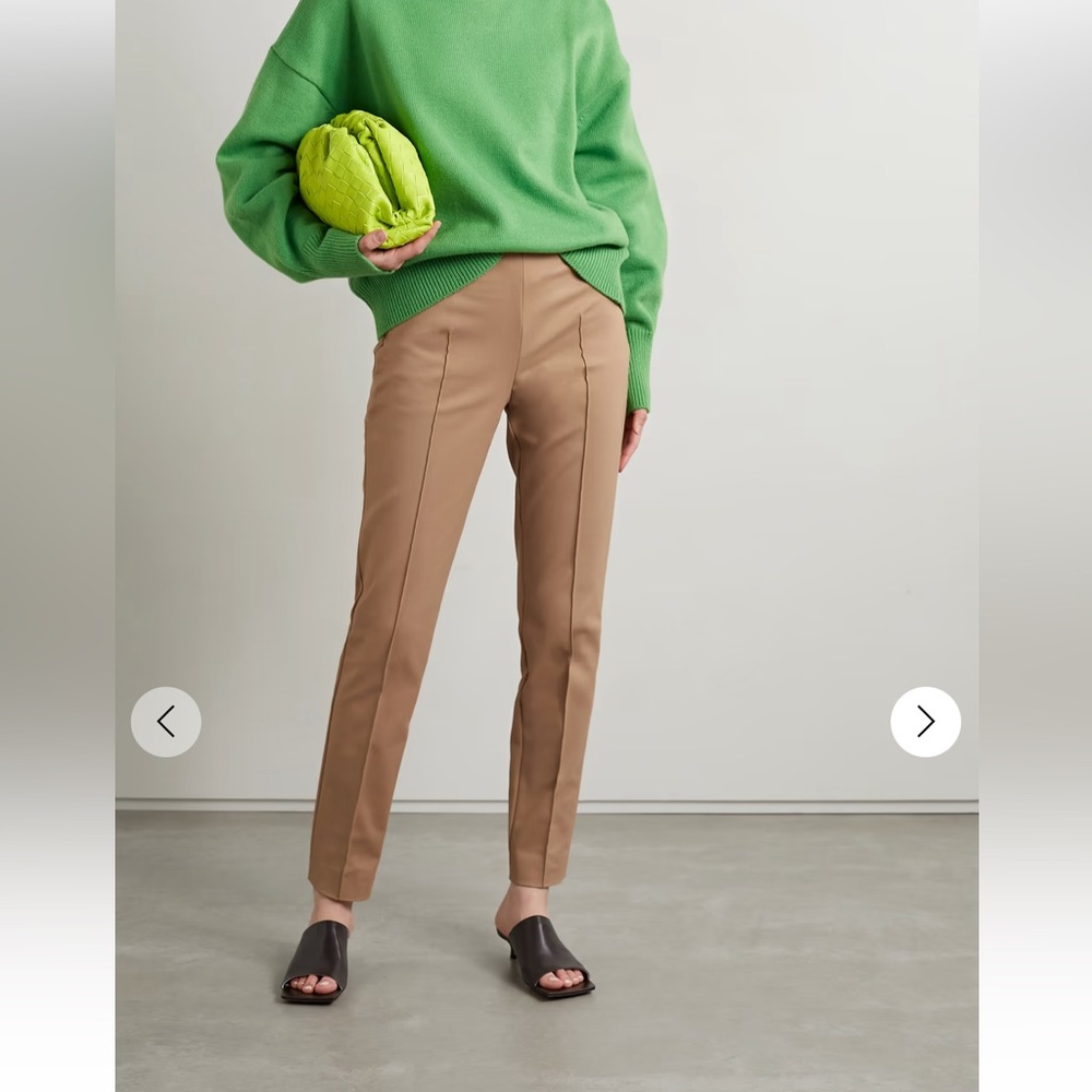AKRIS cotton-blend tapered pant